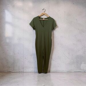 Smash + Tess Olive Green Romper